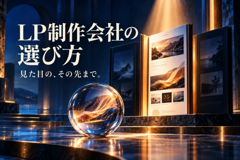 LP制作会社の選び方。見た目のその先まで、光で選び出すポートフォリオ